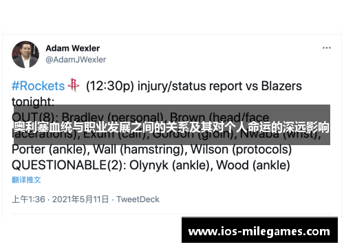 奥利塞血统与职业发展之间的关系及其对个人命运的深远影响